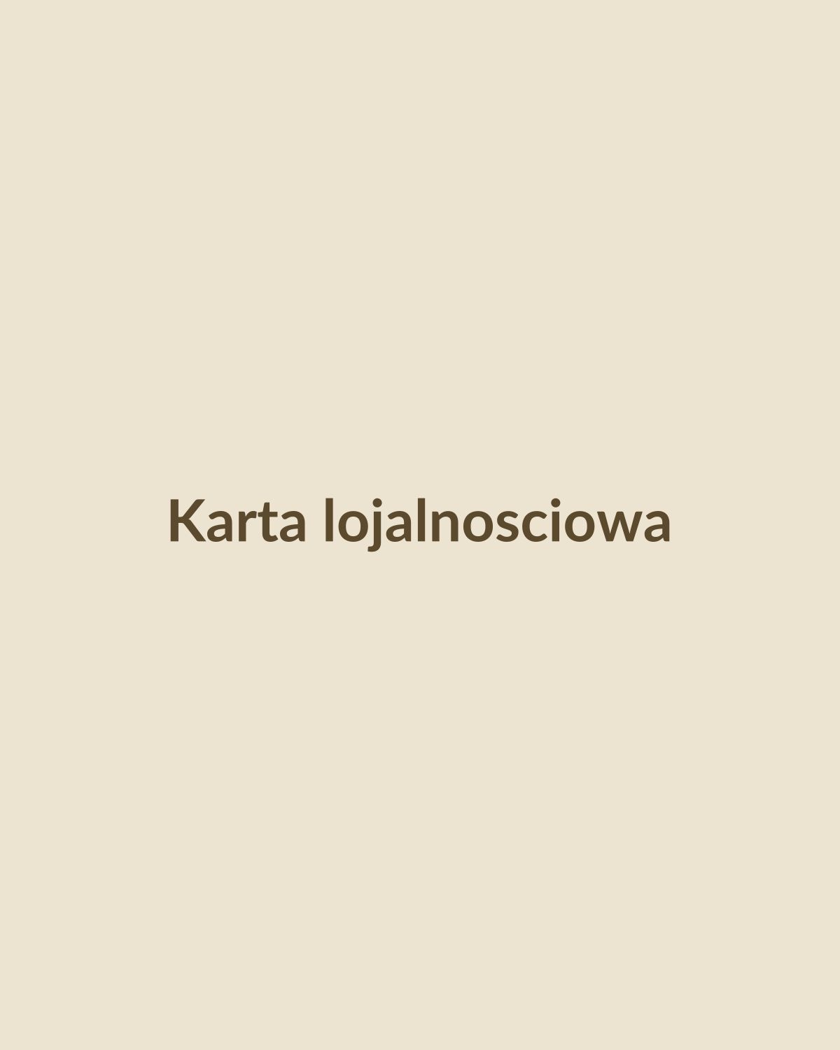 Karta Stałego Klienta gabinetu Dermena